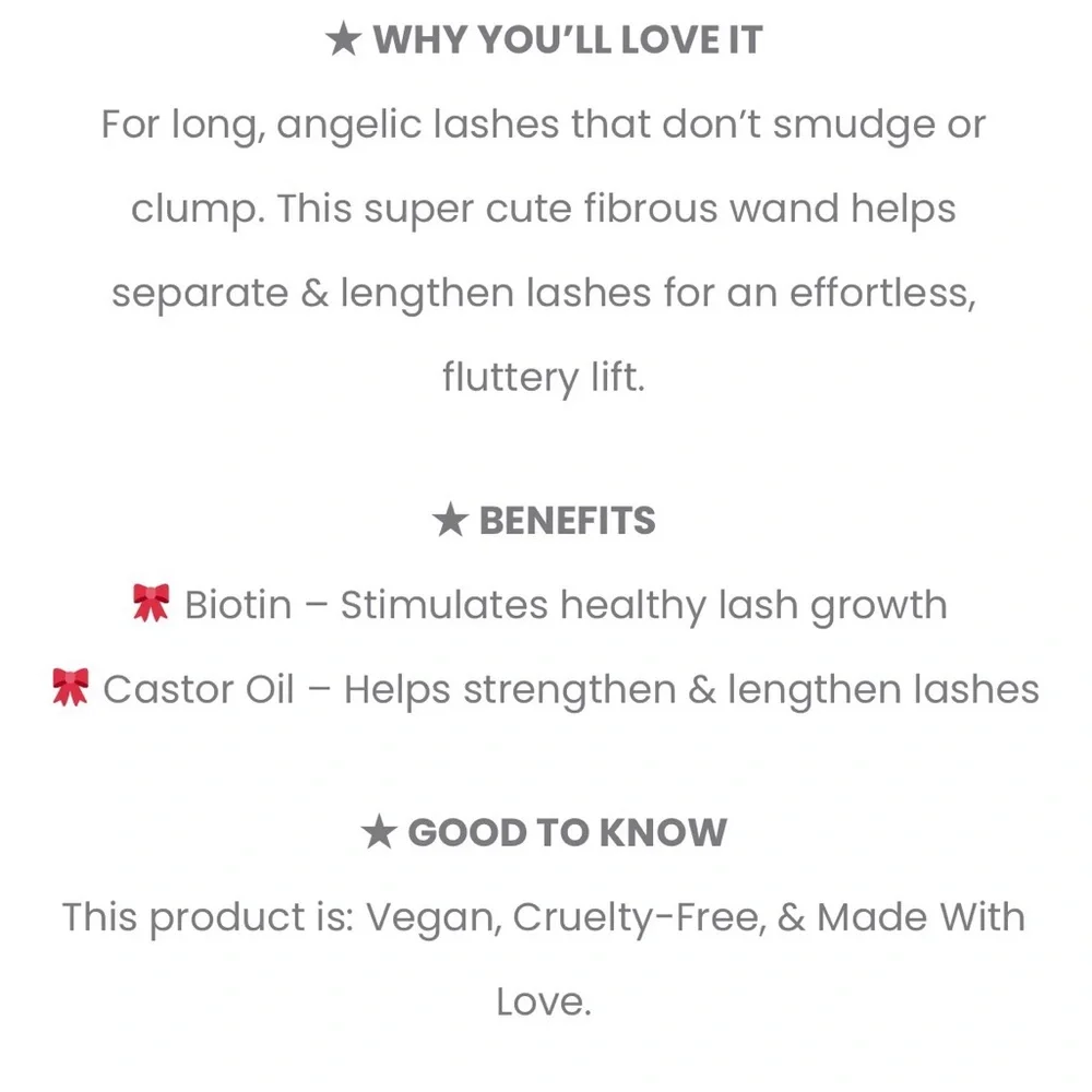 The Creme Shop x Hello Kitty Falsie Effect Lash Lift Fiber Mascara in Black 10 g